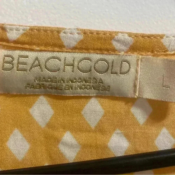 BEACHGOLD Swim Coverup Kimono Size Large - Picture 3 of 4